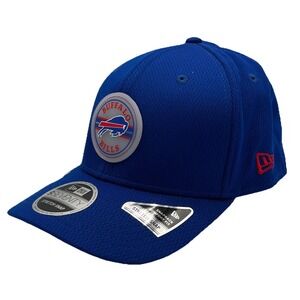Buffalo Bills New Era 9Seventy Hat Stretch Snap Back Blue Rubber‎ Patch NFL NEW